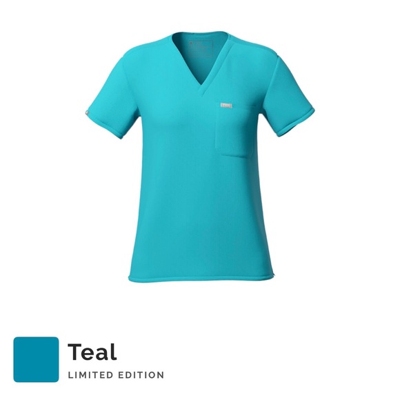 Figs Teal Caterina and Yola S/S Set - Picture 2 of 2